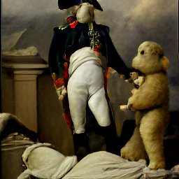 Napoleon en teddy bear